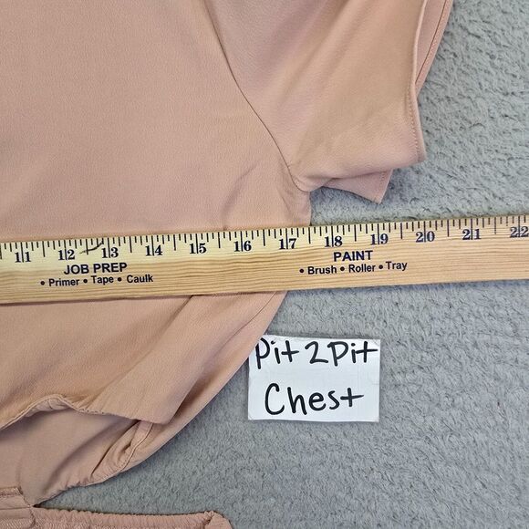 Abercrombie Fitch Dress Women's S Blush Pink Short Cut Out Coquette Romantic - Picture 6 of 16